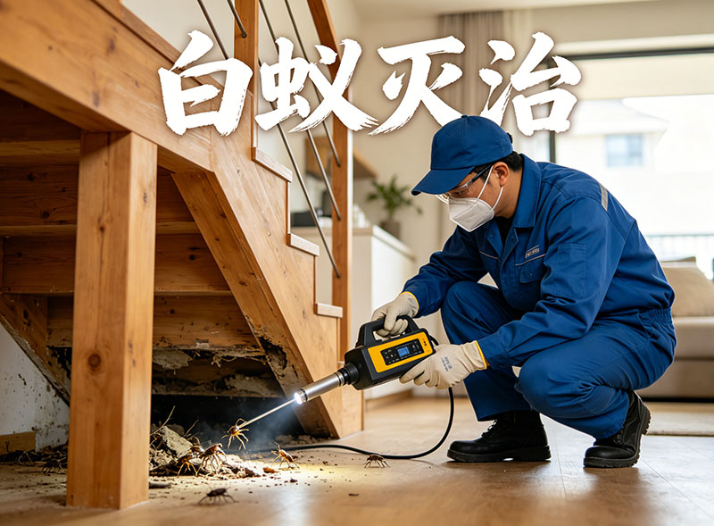 姜堰白蚁灭治服务｜专业消杀，筑牢建筑安全防线